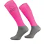 Platinum Ladies Silicon Tech Grip Socks Neon Pink